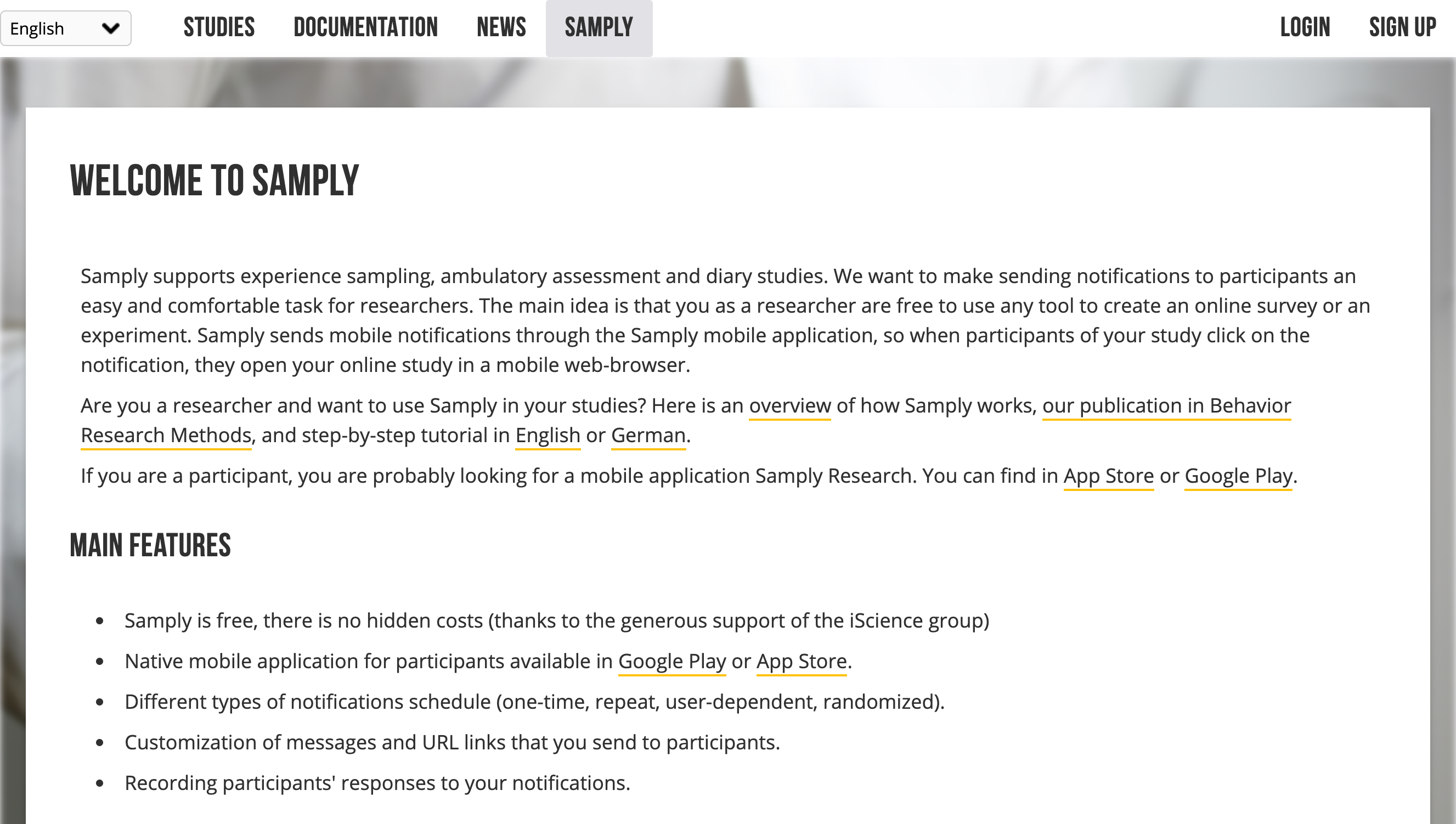Samply logo